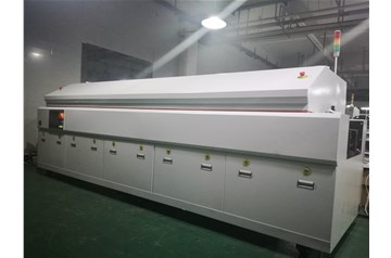 Test IR Curing oven for shipping 